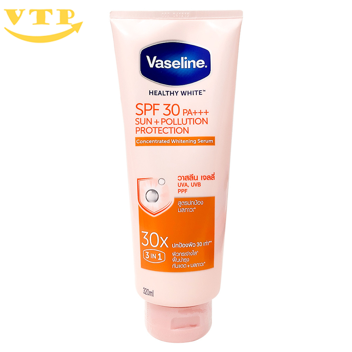 Sữa dưỡng thể vaseline healthy white serum spf30 - 320ml