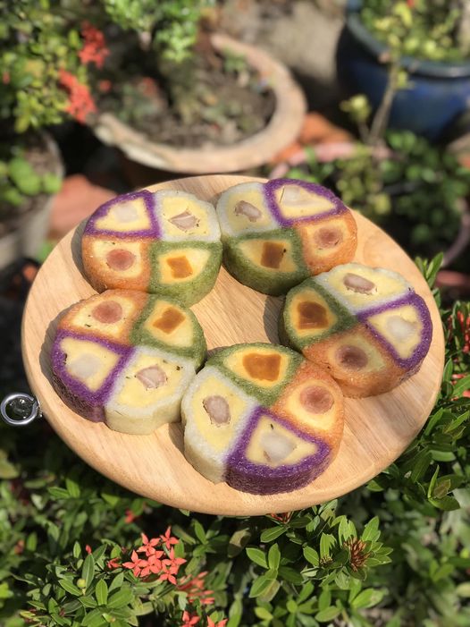 Bánh tét tứ quý 4 nhân