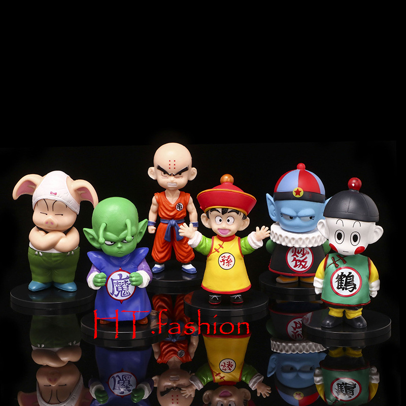 Mô Hình Dragon Ball Pilaf, Oolong, Krilin, Gohan Kid, Piccolo Kid,  Chiaotzu, Chaozu Cao 10cm Được Chọn Nhân Vật Siêu Đẹp