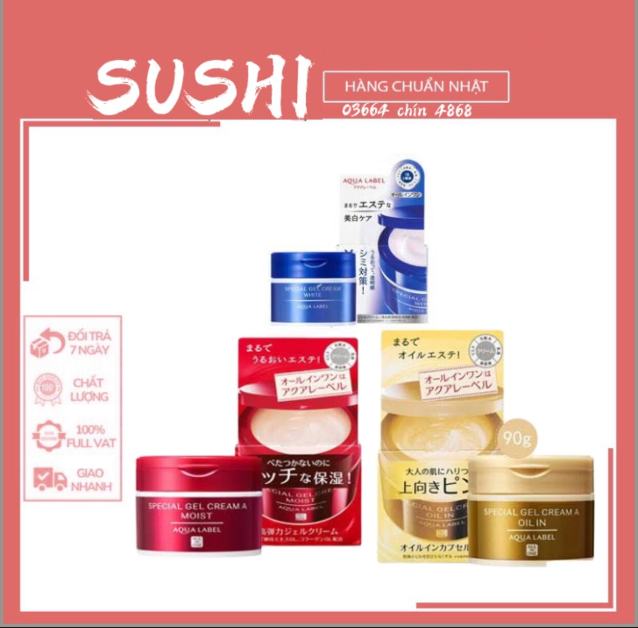 Kem dưỡng da Shiseido Aqualabel 5 trong 1 Nhật bản 90g mẫu mới giá cạnh tranh - H.E.E COSMETIC