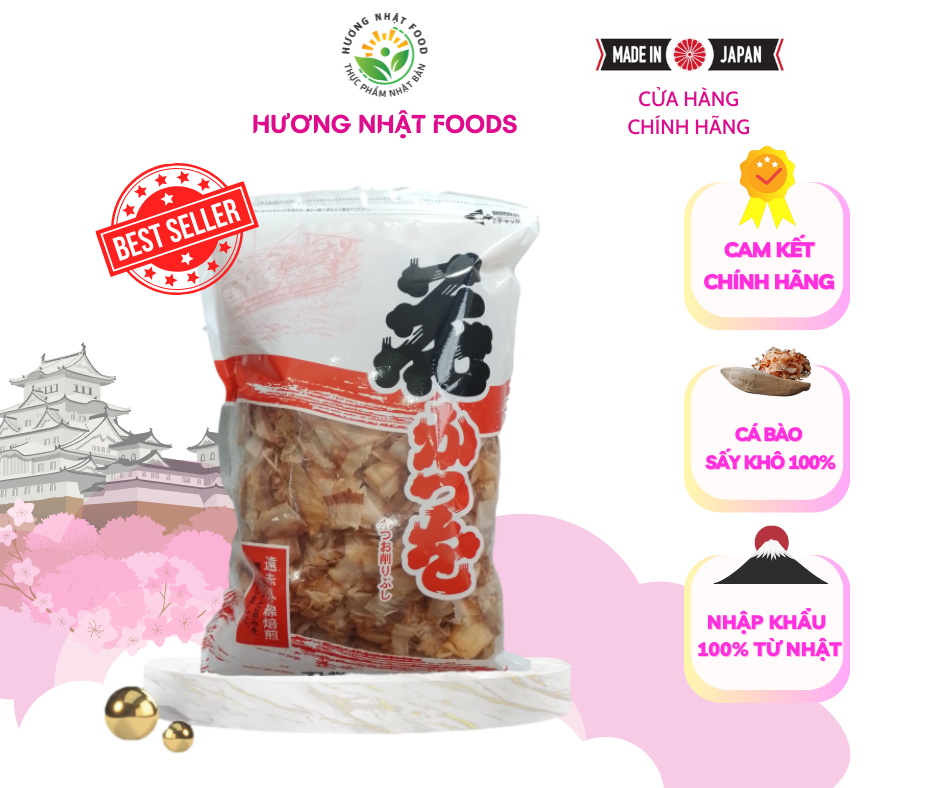 Cá bào khô hanakatsuo kanei nhật bản 100g
