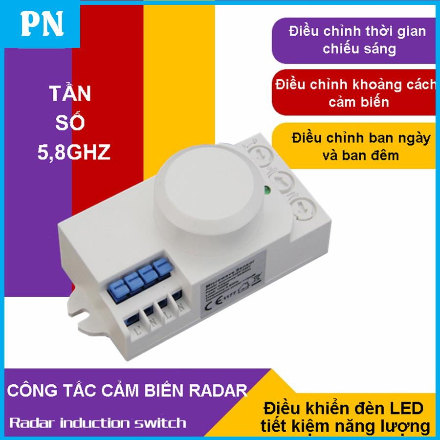 Công tắc cảm biến radar - tự động bật tắt đèn khi có chuyển động