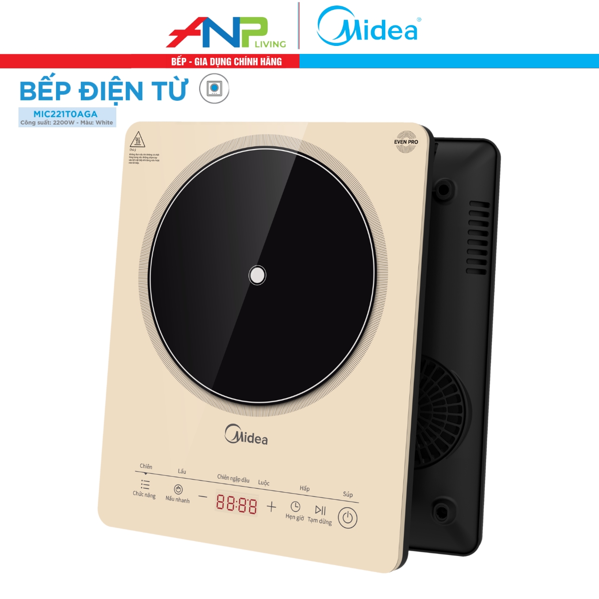 Bếp từ midea mic221t0aga