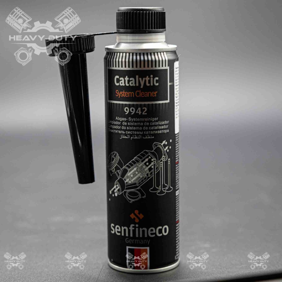 Senfineco 9942 Dung Dịch Vệ Sinh Hệ Thống Xăng Dầu Kim Phun & Khí Thải - Catalytic System Cleaner 300ml Chu Kì 10000KM