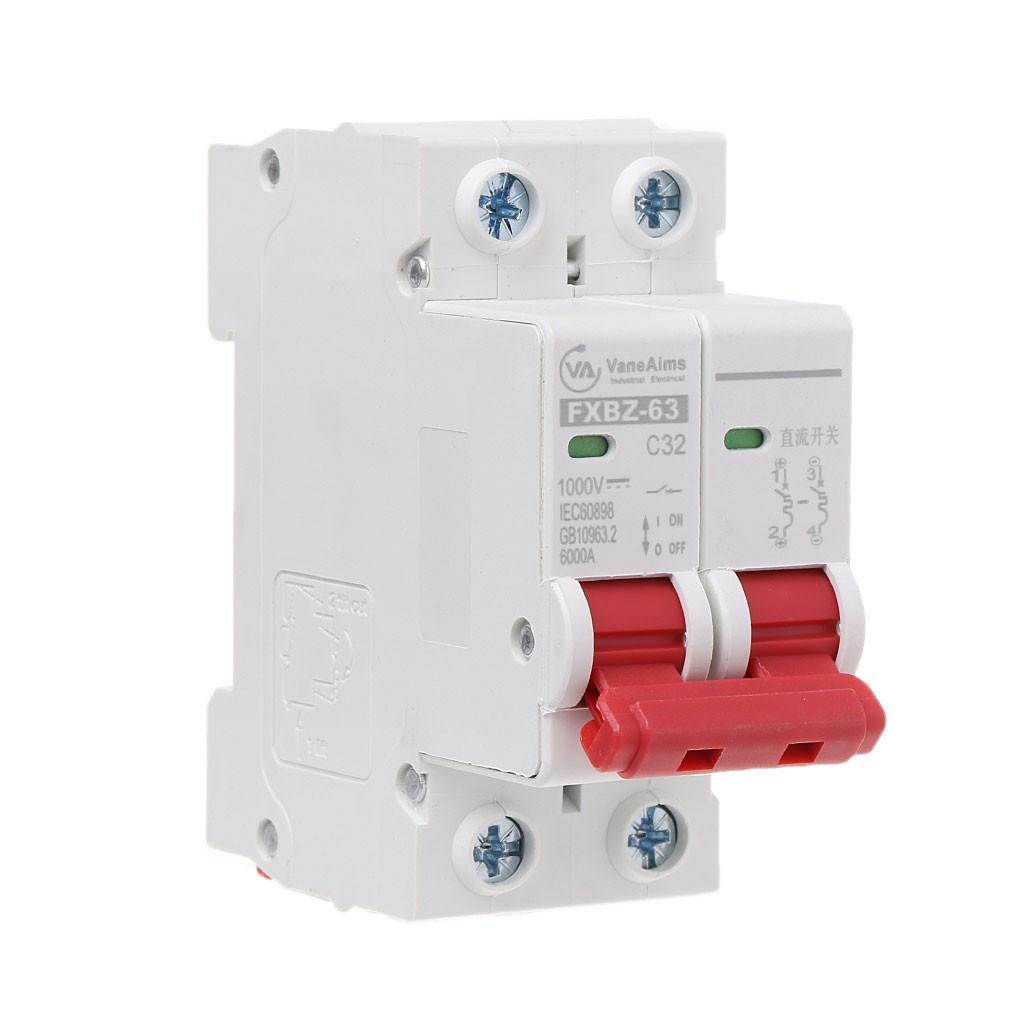 Cb dc 1000vdc chuyên dụng solar 32a