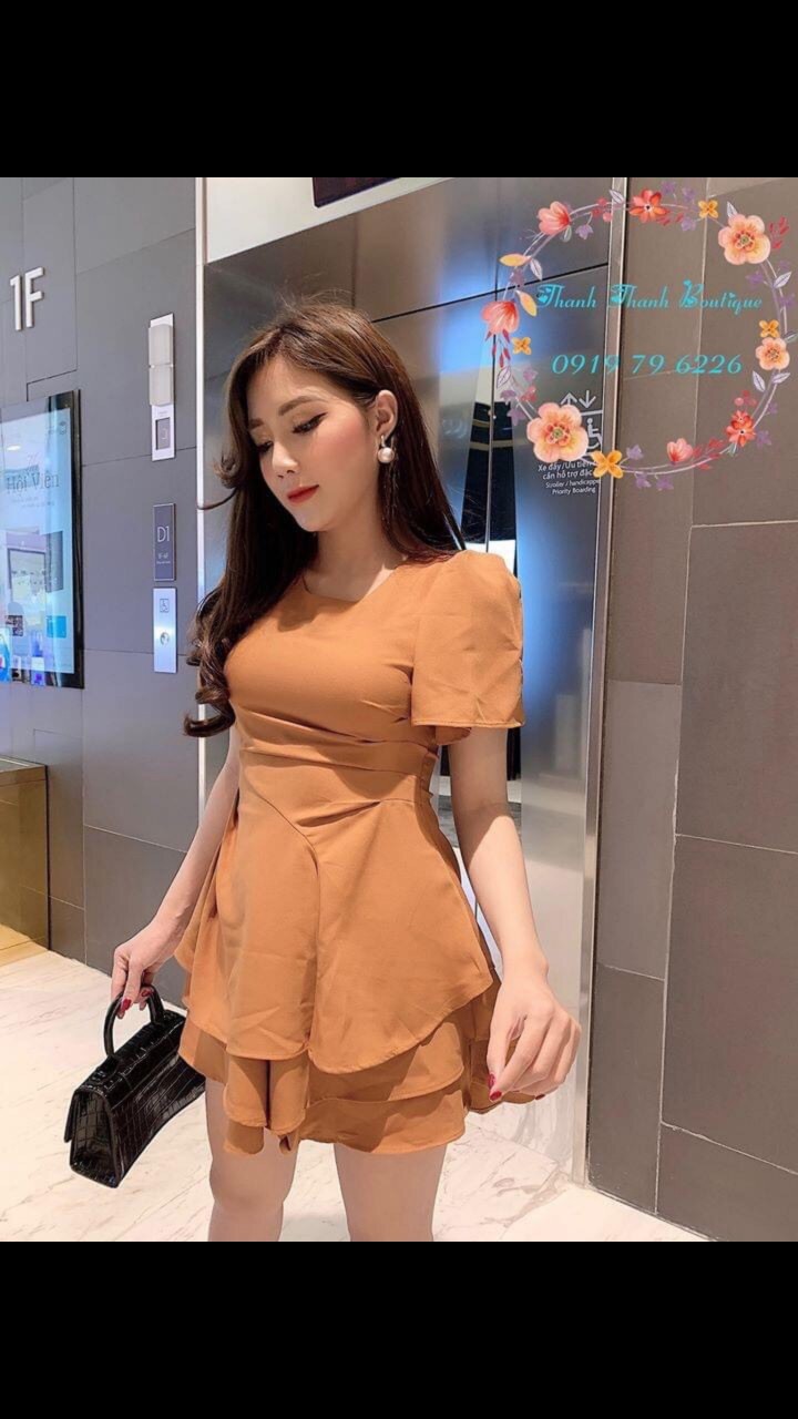 Set bộ nữ quần đùi áo tay phồng cực đẹp #setboduiaotayphong