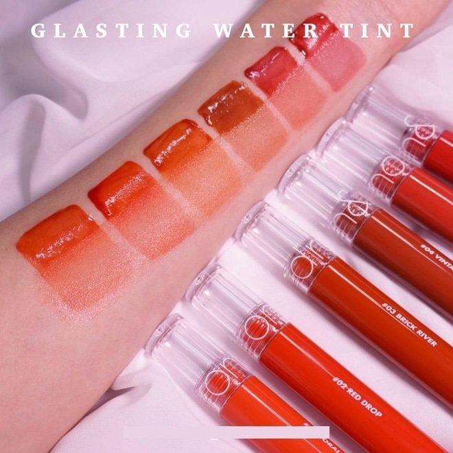 [HCM]Son Tint Nước Siêu Lì Lâu Trôi Romand Glasting Water Tint 4g
