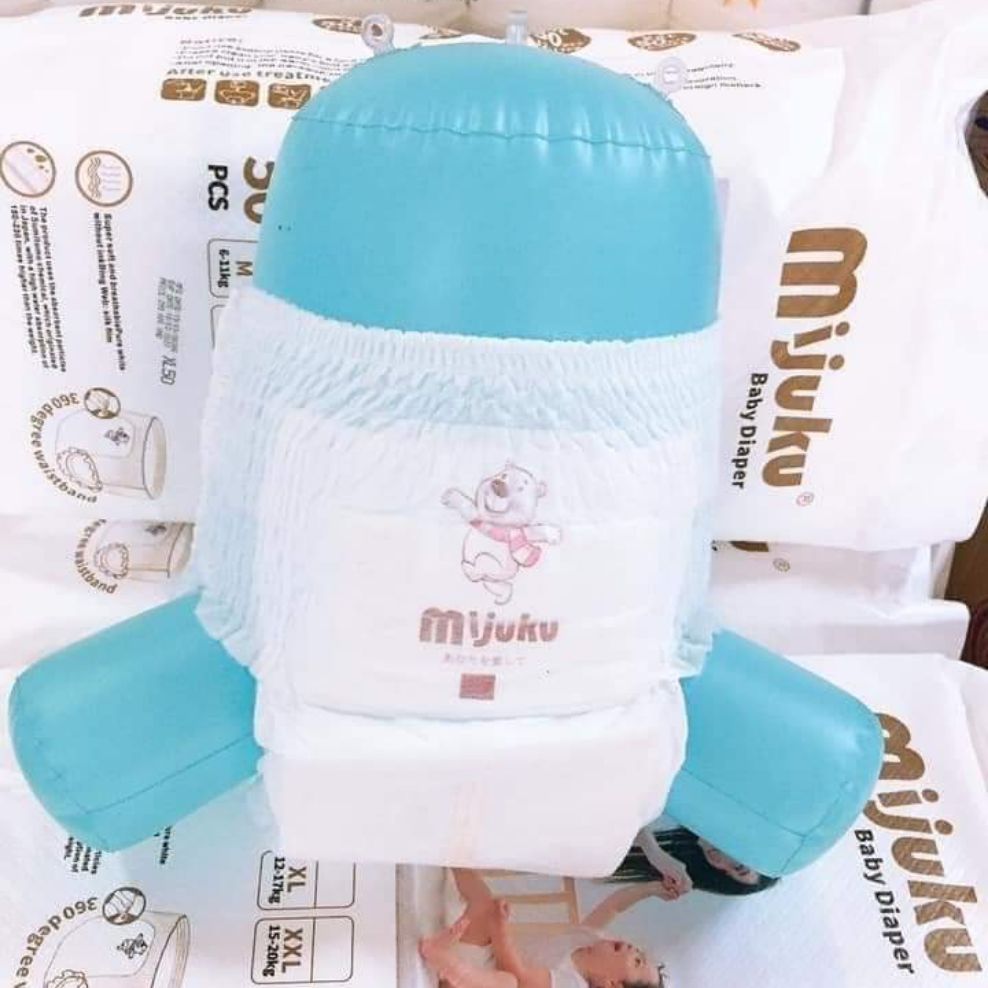 100 miếng bỉm quần Mijuku cao cấp đủ size M/L/XL/XXL