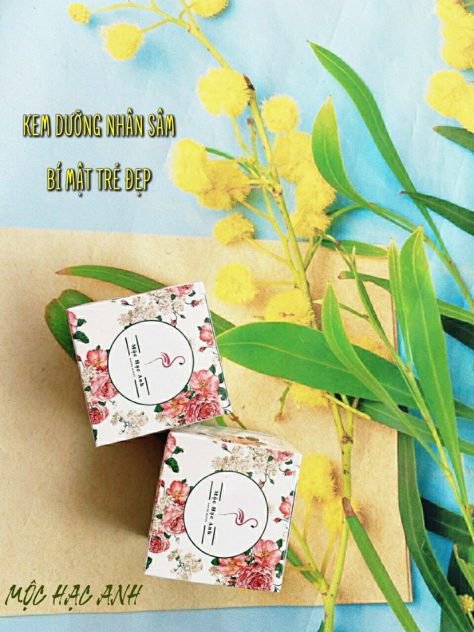 Kem dưỡng trắng da nhân sâm