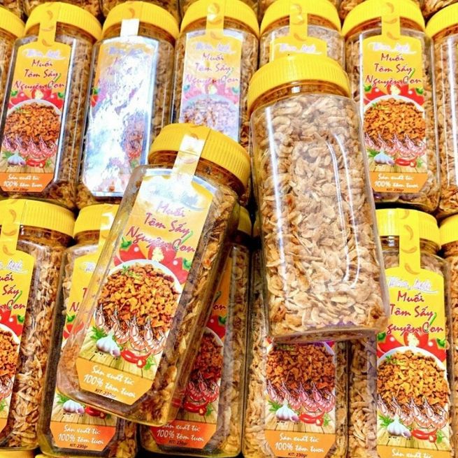 230gr- muối tôm sấy 100% nguyên con thảo linh