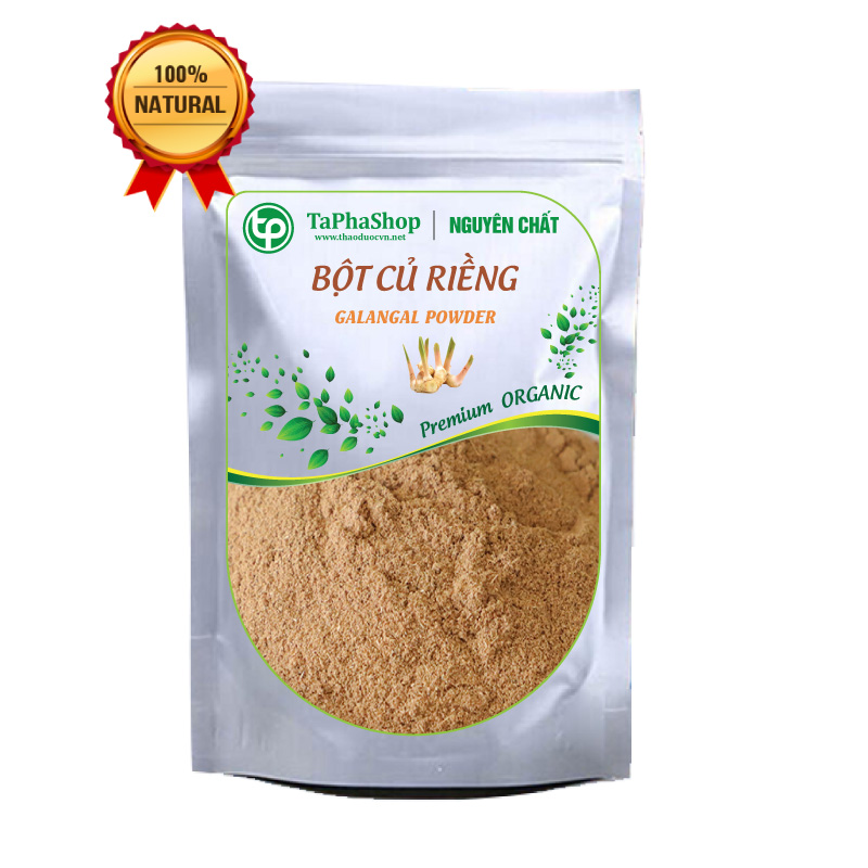 Bột củ riềng 100g, gia vị cho các món ăn ngon, hỗ trợ tiêu hóa, nguyên chất 100%