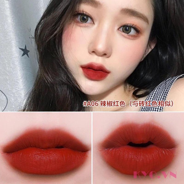 Son Blackrouge A06 - đỏ nâu gạch