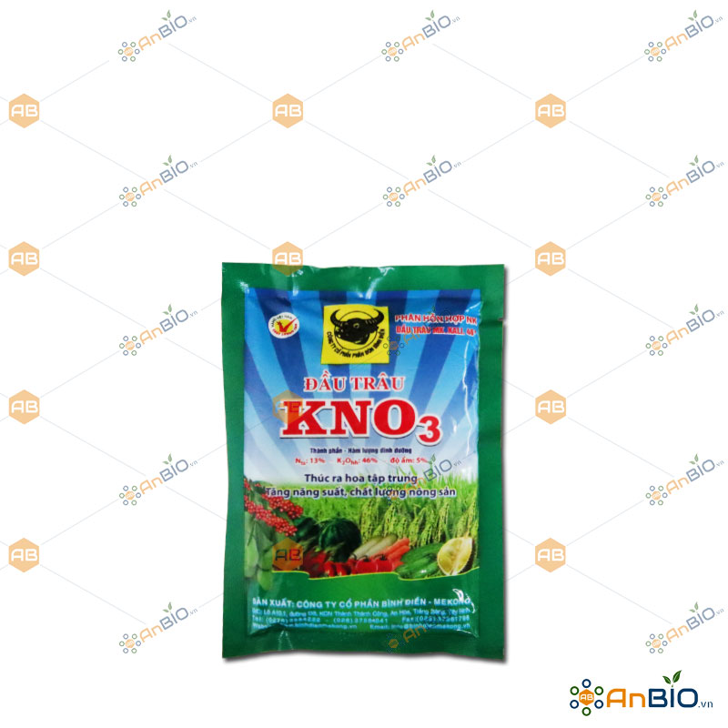 [HCM]ĐẦU TRÂU Kali Nitrat 13-0-46  THÚC RA HOA TẬP TRUNG Gói 200g - C1.1029