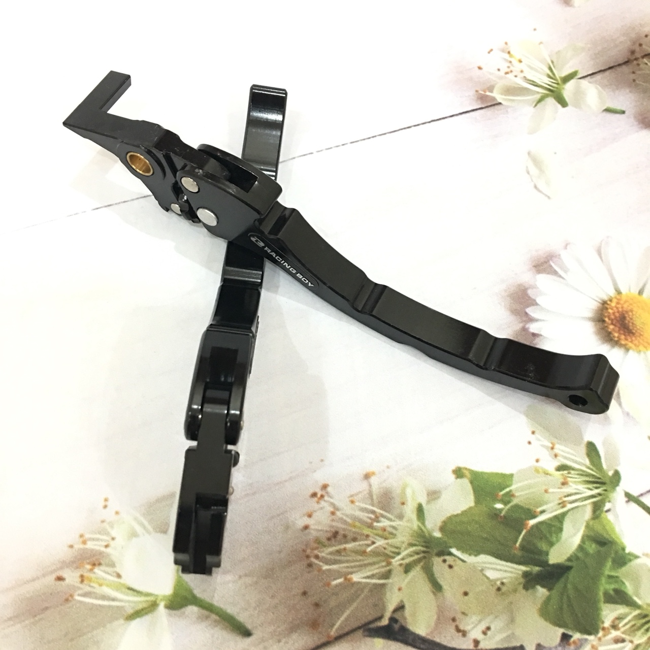 Tay thắng tay côn 6 số cho exciter-winner -wave- sh- airblade -click- vario -tay phanh xe máy màu đen
