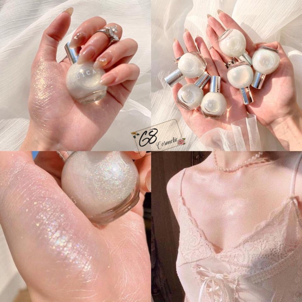 Phấn bắt sáng lỏng dạng lăn highlight Nhũ bắt sáng lỏng dạng lăn highlight Cao Cấp Chính Hãng
