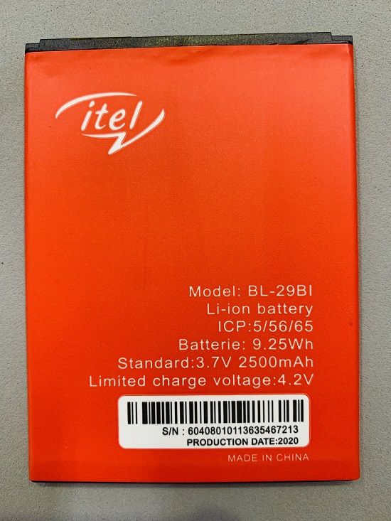 Pin thay thế điện thoại Itel S33 BL-29BI