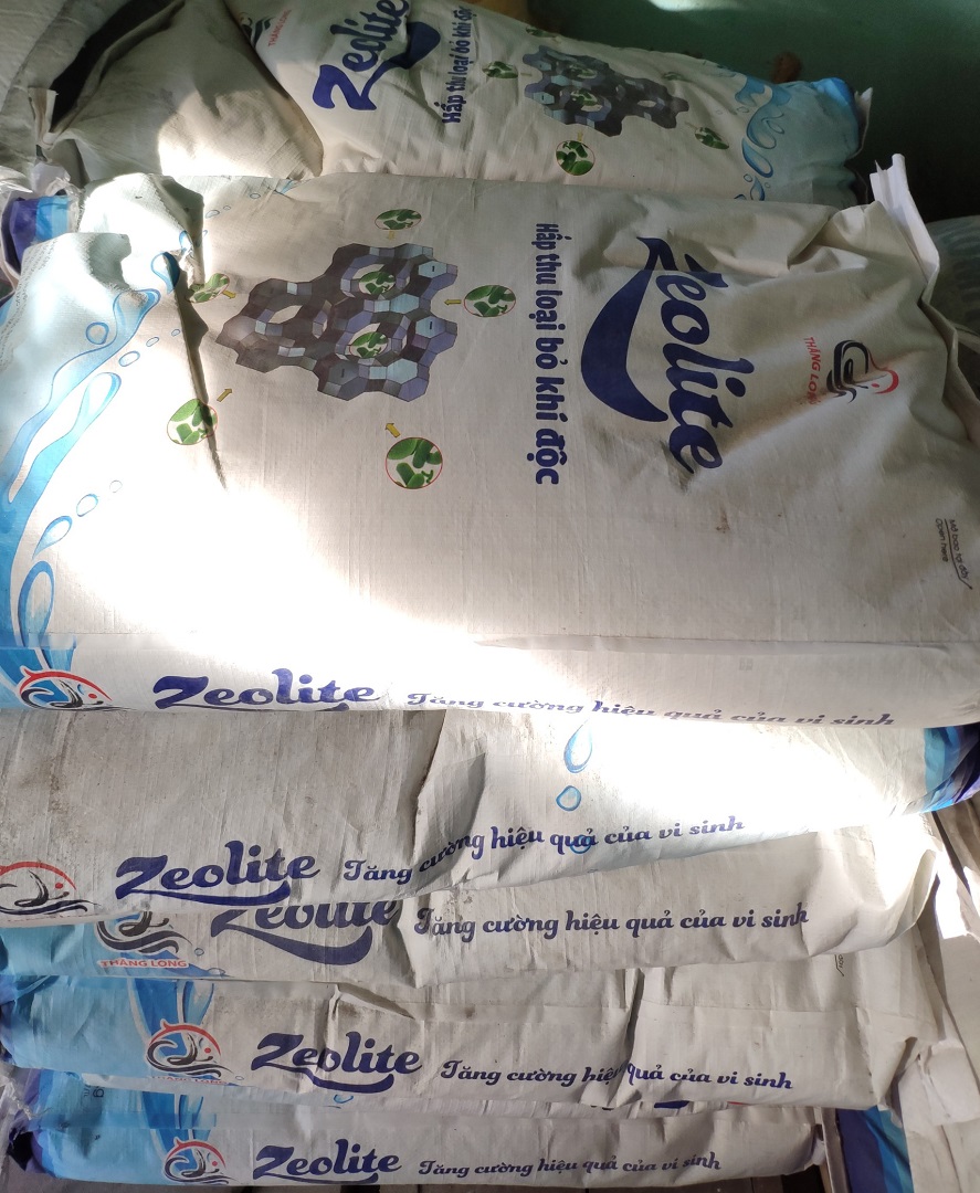 5kg Hạt Zeolite chuyên dùng để hấp thu loại bỏ khí độc hồ cá Koi
