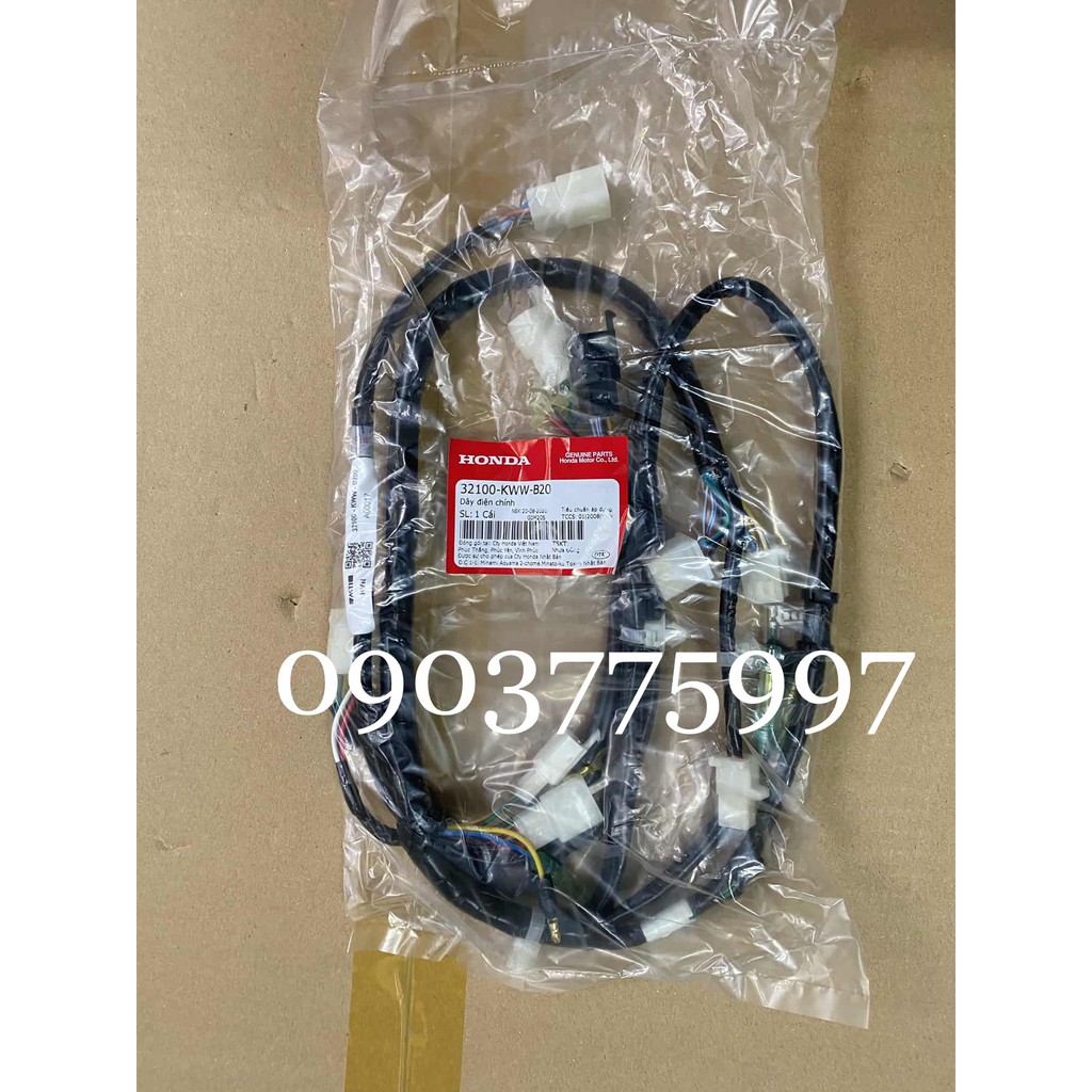 Dây điện chính ws110 , dây điện sườn wave s110
