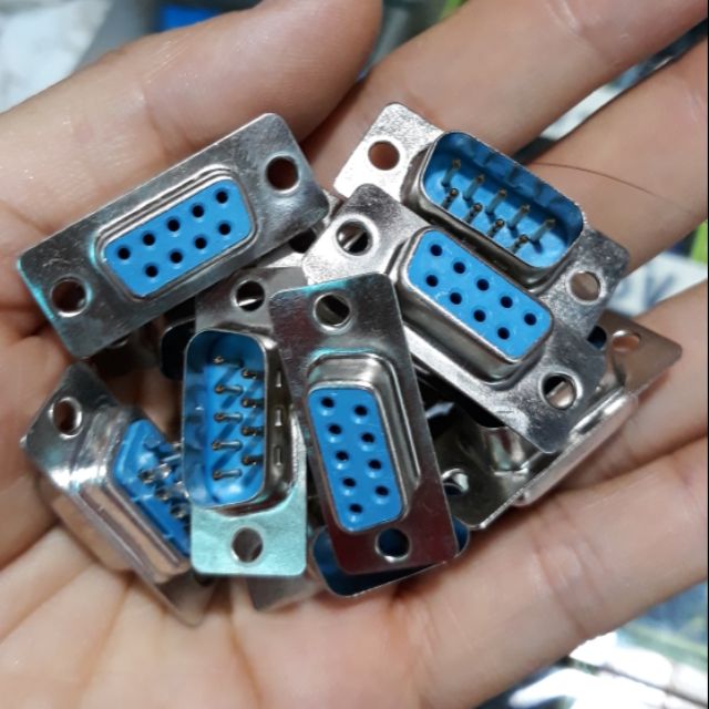 5 bộ cổng com RS 232 9 chân đực cái (5 cái +5 đực)