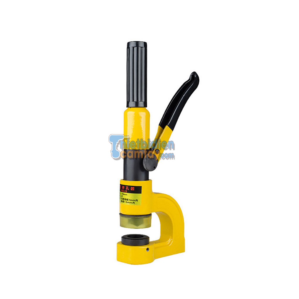 Máy đột lỗ tôn thủy lực SYD-25 chuyên đột tôn, inox mỏng, tôn thang máng cáp