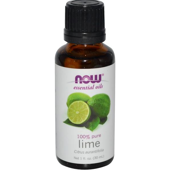Tinh dầu chanh xanh Now Foods Essential Oil Lime1 fl oz