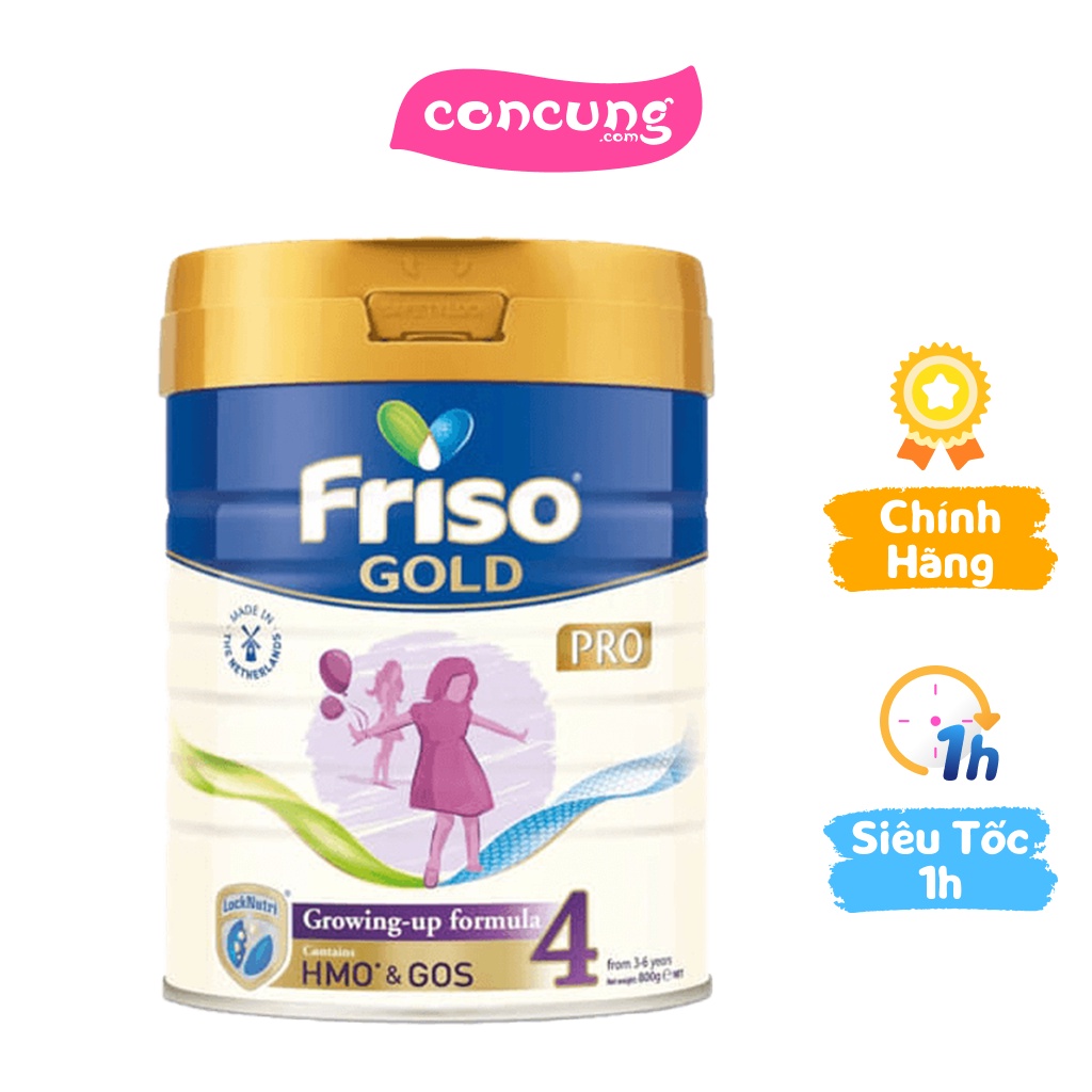 Sữa Friso Gold Pro số 4 cho bé trên 3 tuổi 800g