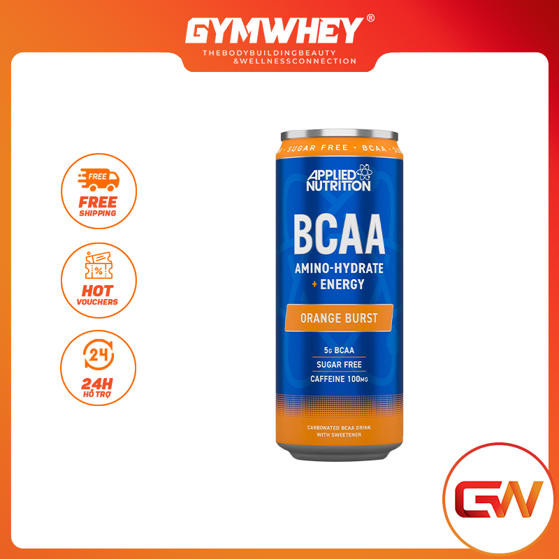Applied nutrition bcaa caffeine thức uống bổ sung bcaa có ga giúp phục hồi cơ bắp và tăng sự tỉnh táo