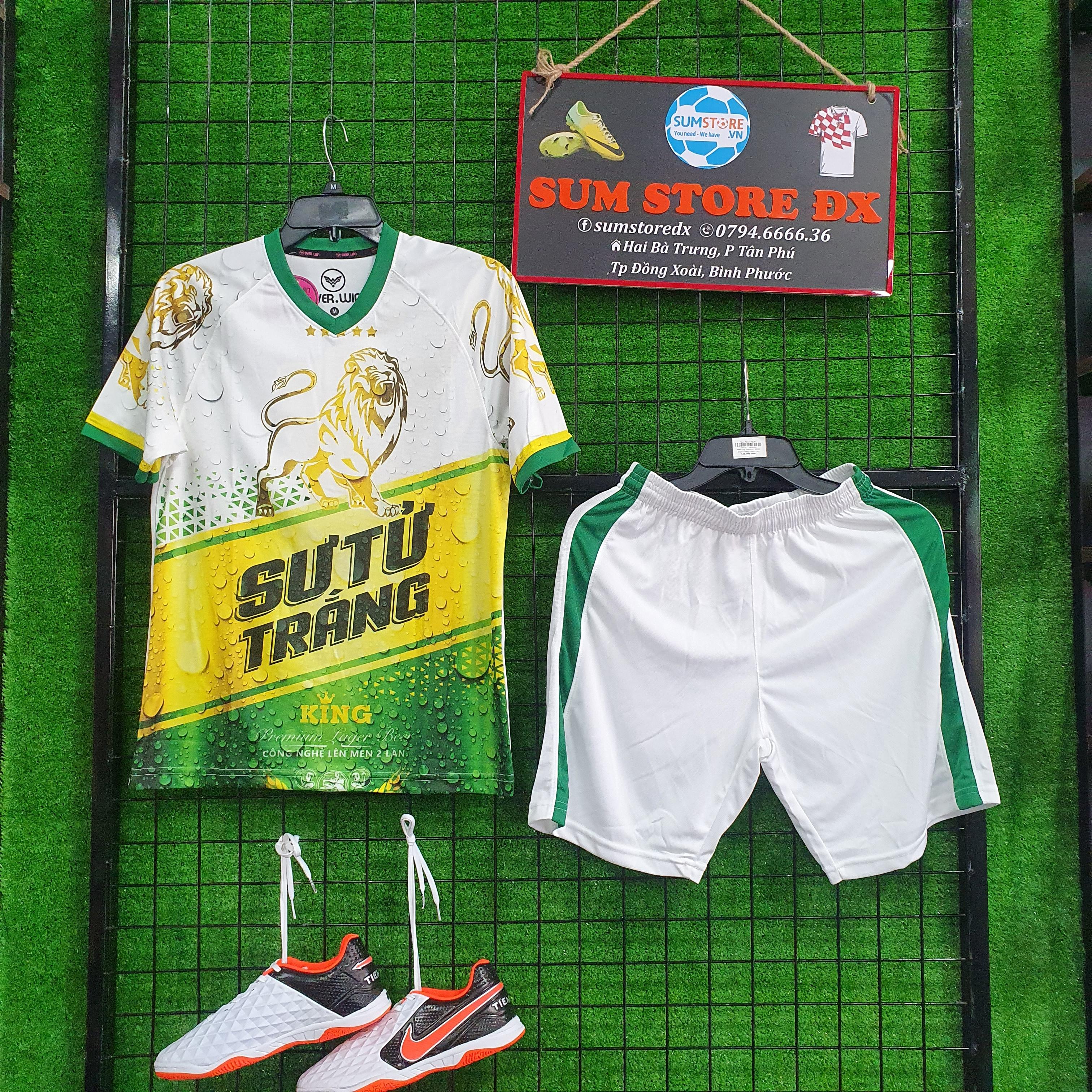 Đồ Đá Banh Mẫu Bia Mới Lạ, Cực Chất Bia Sư Tử Trắng – Đồ Thể Thao Mẫu Mới, Vải Thun Mè Cao Cấp