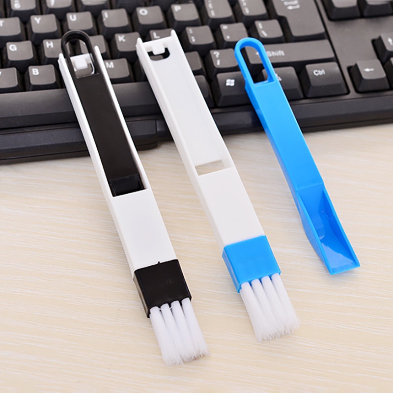 Chổi quét mini kèm hót rác, bộ chổi và hót rác mini quét bàn phím và khe kẽ cửa đa năng