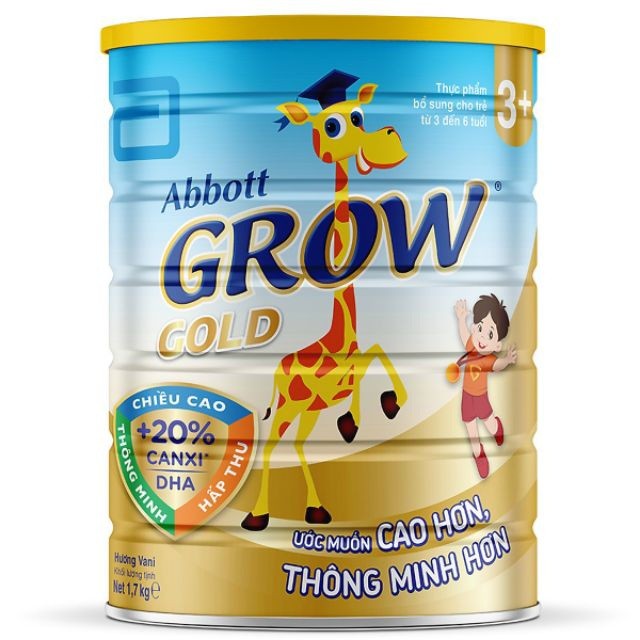 Sữa bột Abbott Grow Gold 3+ 17kg , sản phẩm tốt, chất lượng cao, cam kết như hình, độ bền cao, xin vui lòng inbox shop để được tư vấn thêm về thông tin
