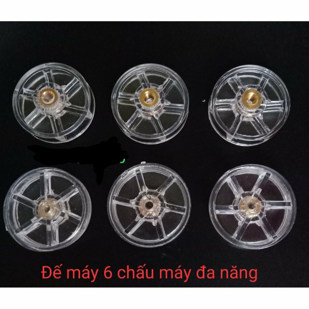 Phụ kiện: vấu chuyển động 6 chấu gắn động cơ máy xay magic, bluestone