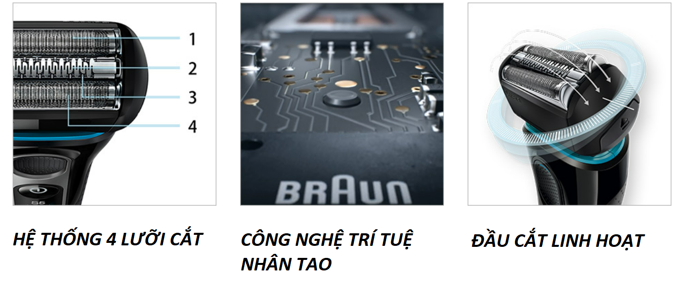 máy cạo râu Braun Series 5 5018s