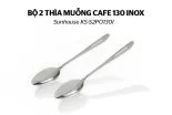 BỘ 2 THÌA MUỖNG CAFE 130 INOX SUNHOUSE KS-S2PO130I