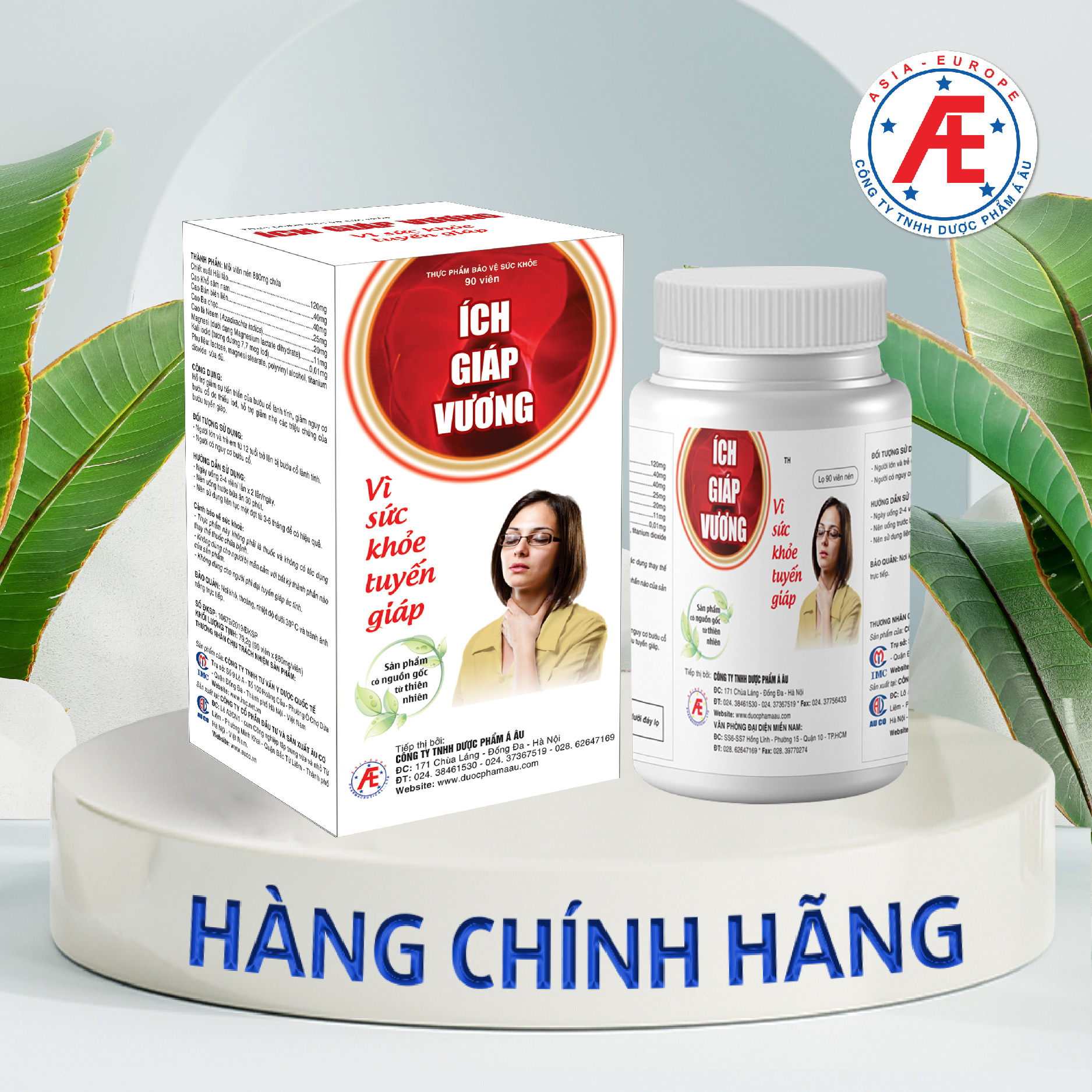 Ich Giáp Vương hộp 90v - Ổn định tuyến giáp