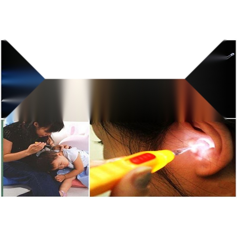 Cây lấy dáy tay có đèn cho bé