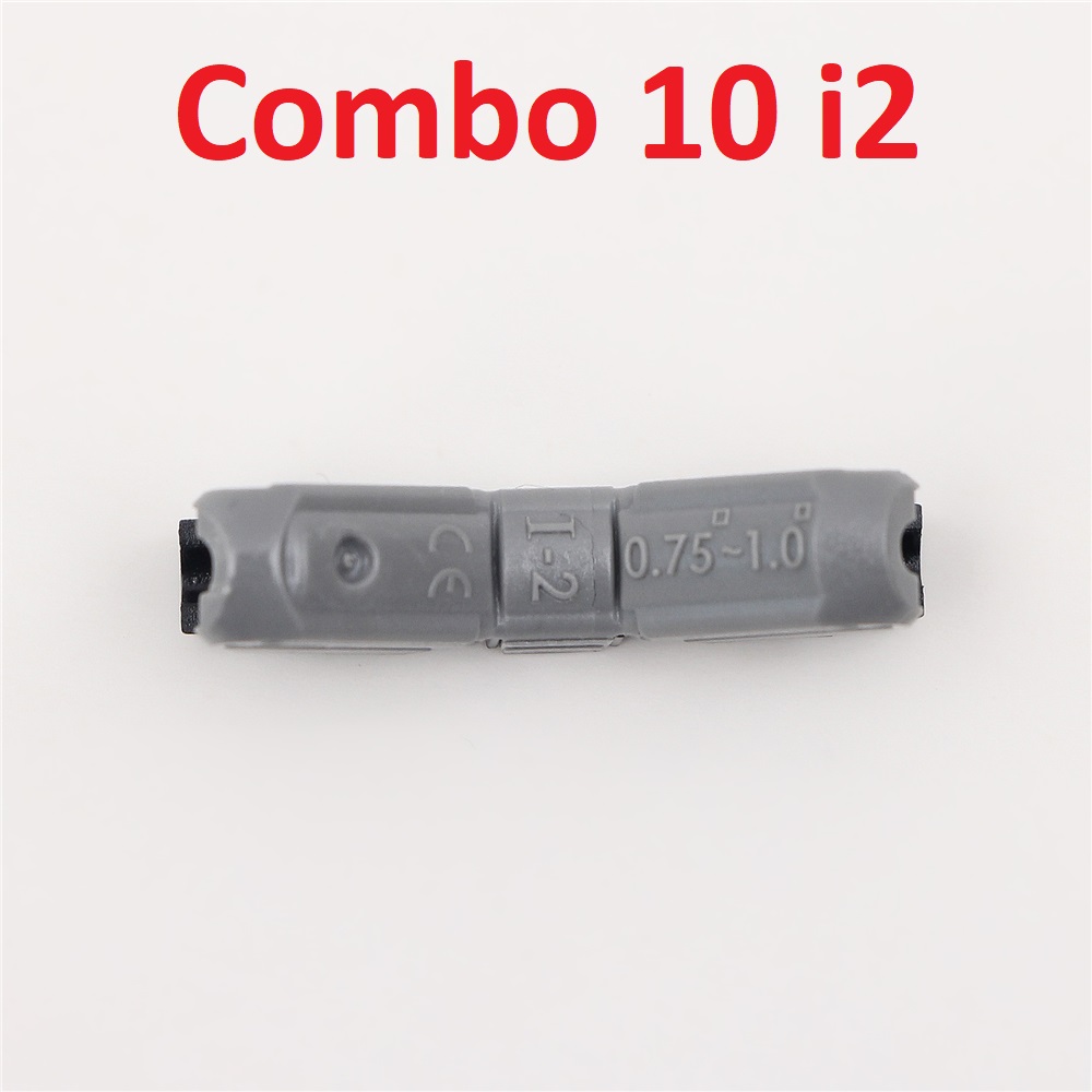 Combo 10 cút nối dây điện I2 JOWX Hàn Quốc cút nối thẳng dây đơn