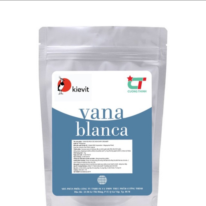 BỘT SỮA / BỘT KEM BÉO KIEVIT - bao chiết lẻ 1kg - dùng để pha trà sữa