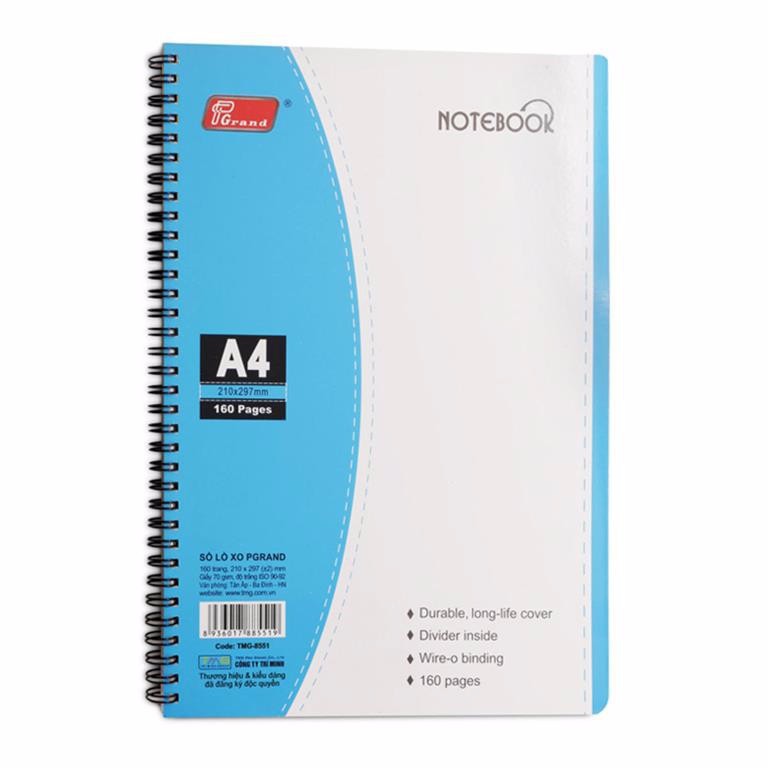 Sổ lò xo a4 dày đại phát lợi