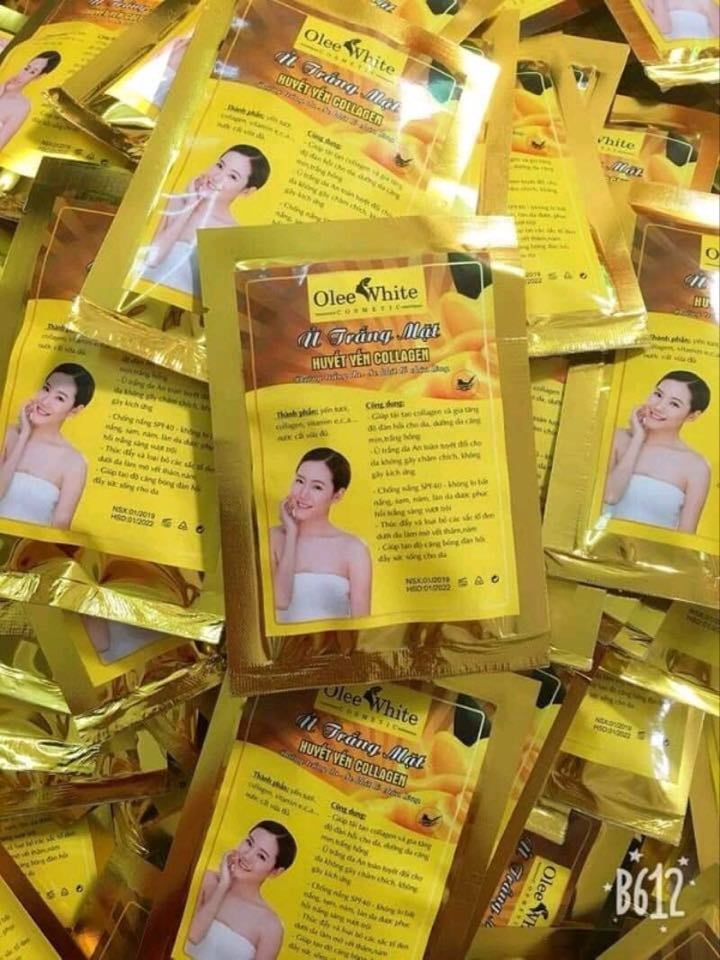 Ủ trắng mặt yến