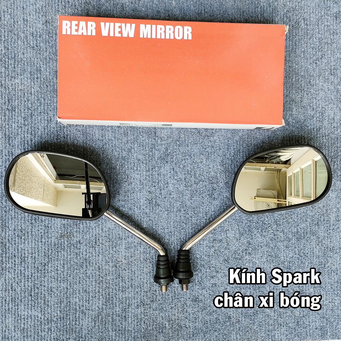 Gương kiếng chiếu hậu kiểu spark gắn xe honda yamaha suzuki