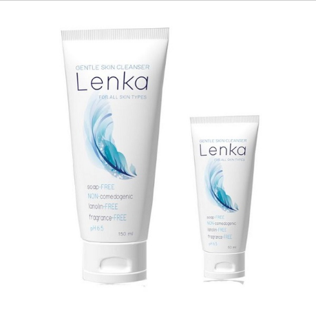 Sữa rửa mặt dịu nhẹ không xà phòng không mùi không tạo bọt SRM Lenka Gentle Skin Cleanser 50ml / 150ml