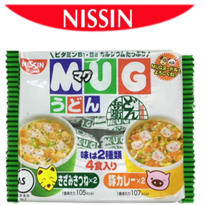 [HCM]Mì Mug xanh - vị thịt heo cho bé ăn dặm