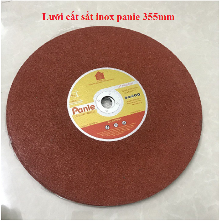 lưỡi cắt sắt inox panie loại đẹp 355mm