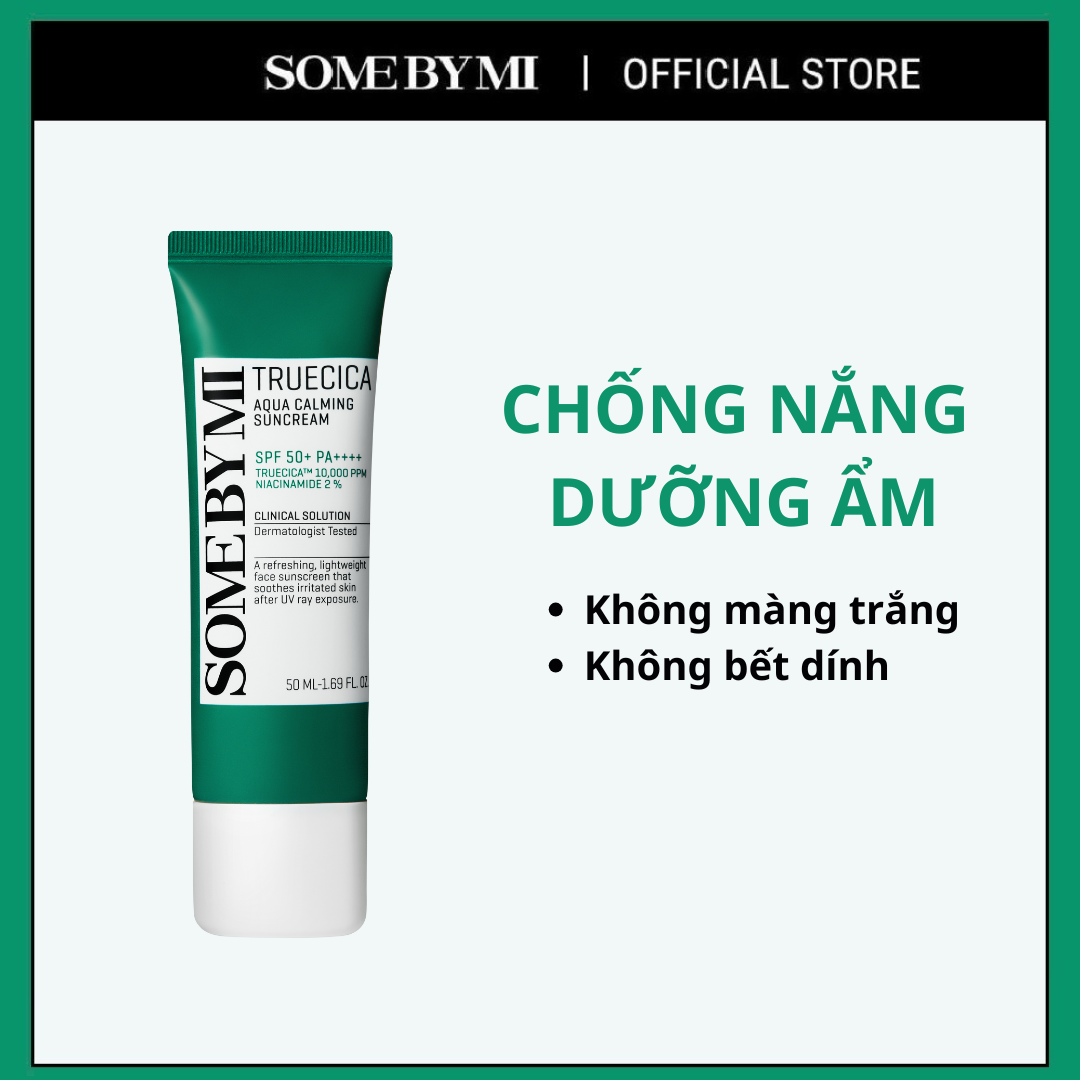  Kem chống nắng Some By Mi TrucicaTM Aqua Calming Suncream SPF50+ PA++++ 50ml 