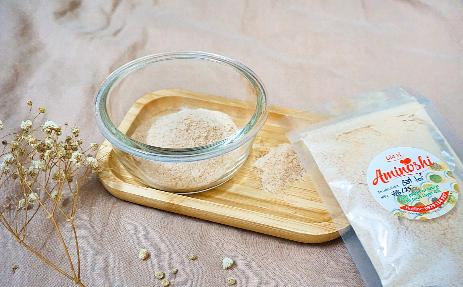 Bột tỏi xay mịn nguyên chất - 100g