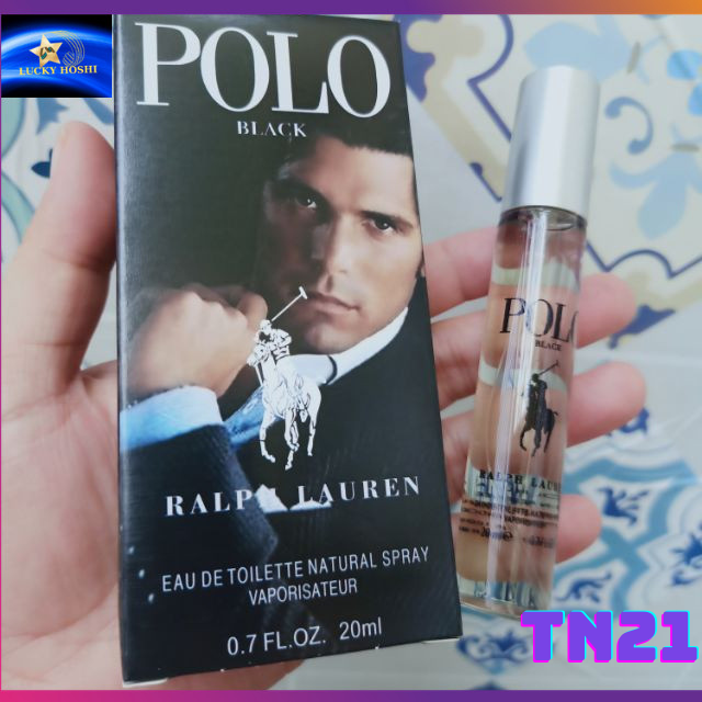 Nước hoa nam polo black nước hoa mini black 20ml hương thơm nam tính độc đáo