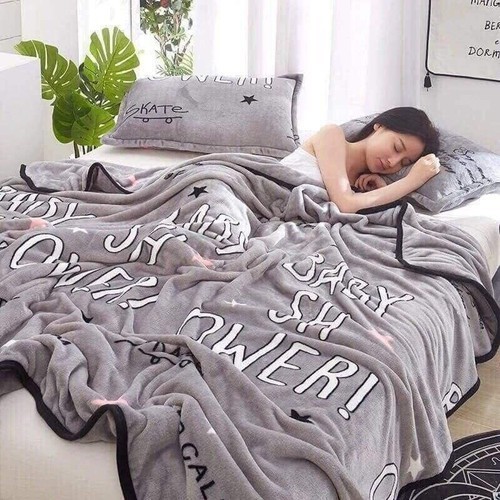 Mền Tuyết - Chăn Bông Tuyết Siêu Mềm, Mịn (kích thước 1m7x2m) Phụ kiện giường ngủ