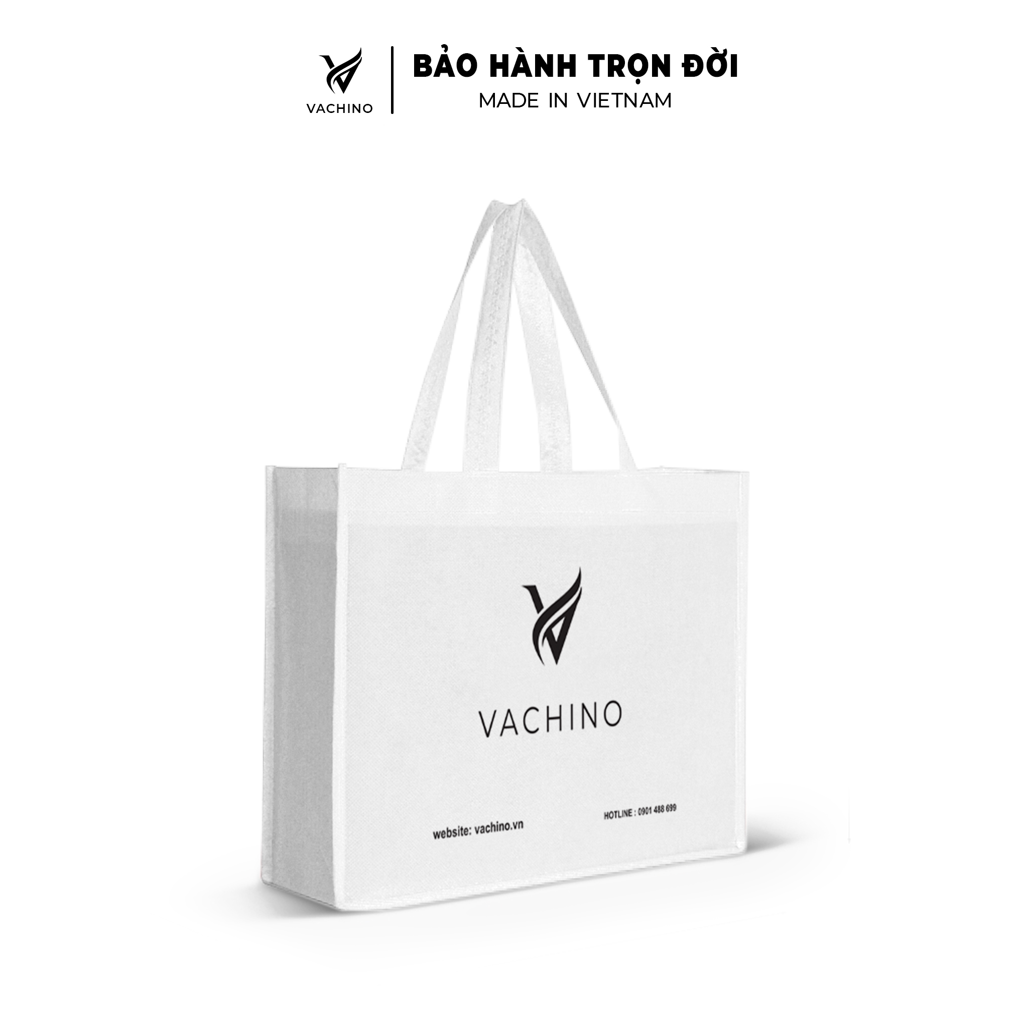 Túi vải dựng quà tặng thương hiệu vachino-tx033