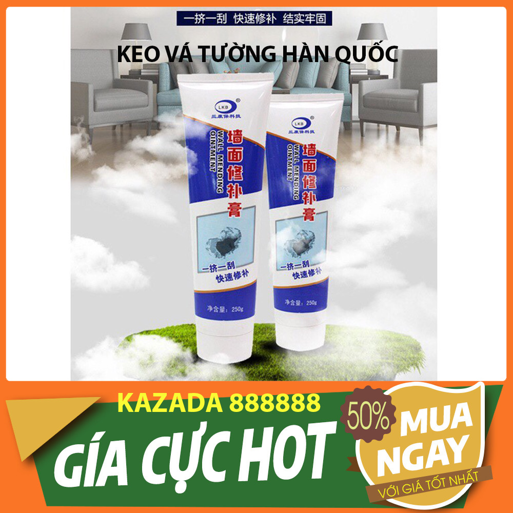 [Tặng kèm phụ kiện] COMBO 5 Lọ Keo Vá Tường, Bột Trét Tường Khắc Phục Vết Nứt, Siêu Mịn, Che Vết Mầu Bé Vẽ Vào Tường - LOUIS 9999 STORE