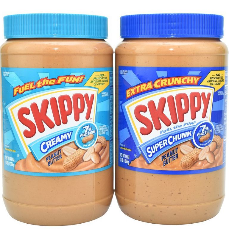 Bơ đậu phộng Skippy Peanut Butter của Mỹ hộp 1.36kg